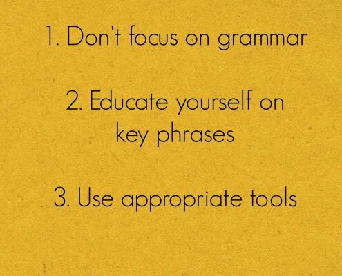 English Tips